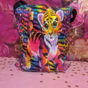 Colorful Tiger Print Tote Bag